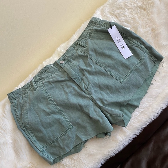 Joe's Jeans Pants - Joe's Jeans Workwear Shorts Size 14 Green